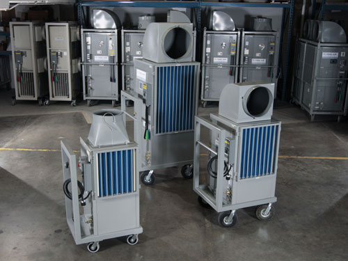 Water-cooled units